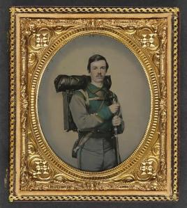 A Soldier of the 11th Virginia Infantry in which Lt. Walter R. Abbott fought