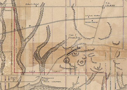 City Engineers Map 1892