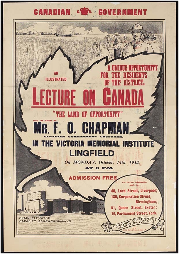 19121014 Poster lecture on Canada