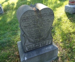 Wagstaff tombstone